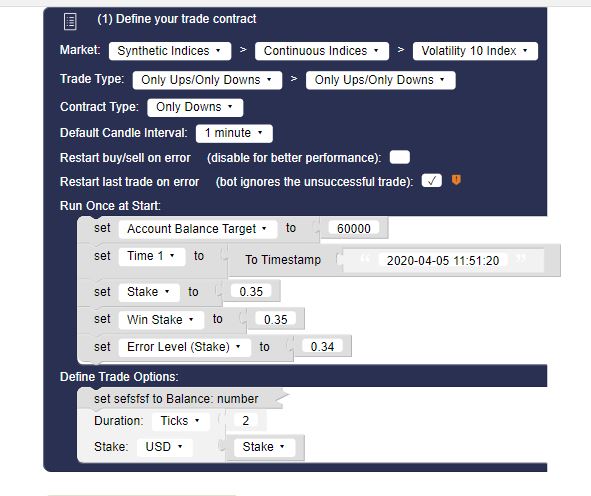 Magic Hedging Binary Bot